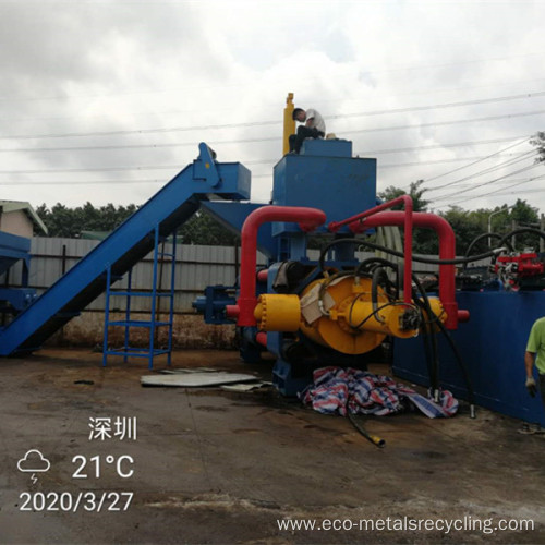 Scrap Steel Chips Briquetting Press Machine Equipment